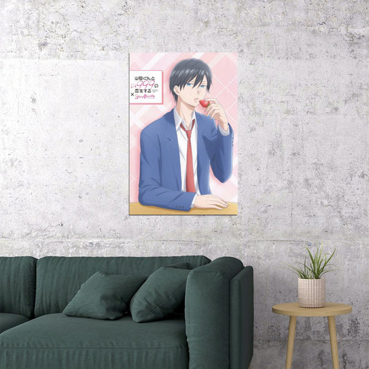 Yamada Lv999 no Koi wo Suru Anime Poster Gamer Boy Print Japanese Manga Wall Art - xonomax