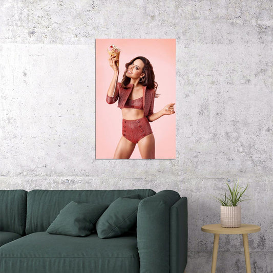 Aubrey Plaza Sexy Celebrity Posters for Room Aesthetic Famous Actress Photo Print Wall Art - xonomax