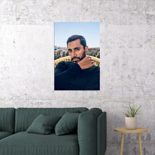 Riz Ahmed Celebrity Posters for Room Aesthetic Famous Actor Photo Print Wall Art - xonomax