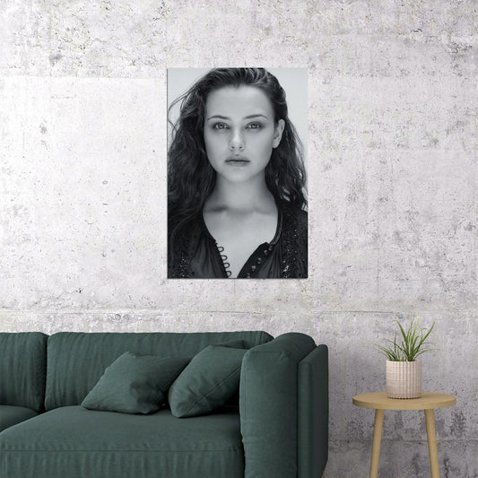 Katherine Langford Celebrity Posters for Room Aesthetic Famous Actress Photo Print Wall Art - xonomax