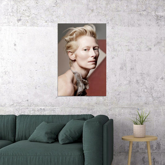 Tilda Swinton Celebrity Posters for Room Aesthetic Famous Actress Photo Print Wall Art - xonomax