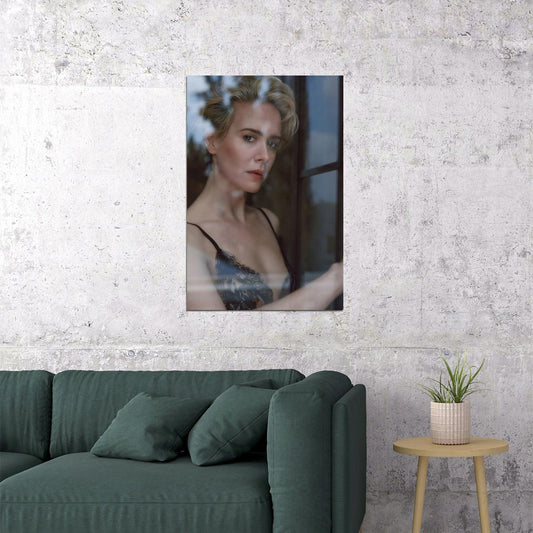 Sarah Paulson Celebrity Posters for Room Aesthetic Famous Actress Photo Print Wall Art - xonomax