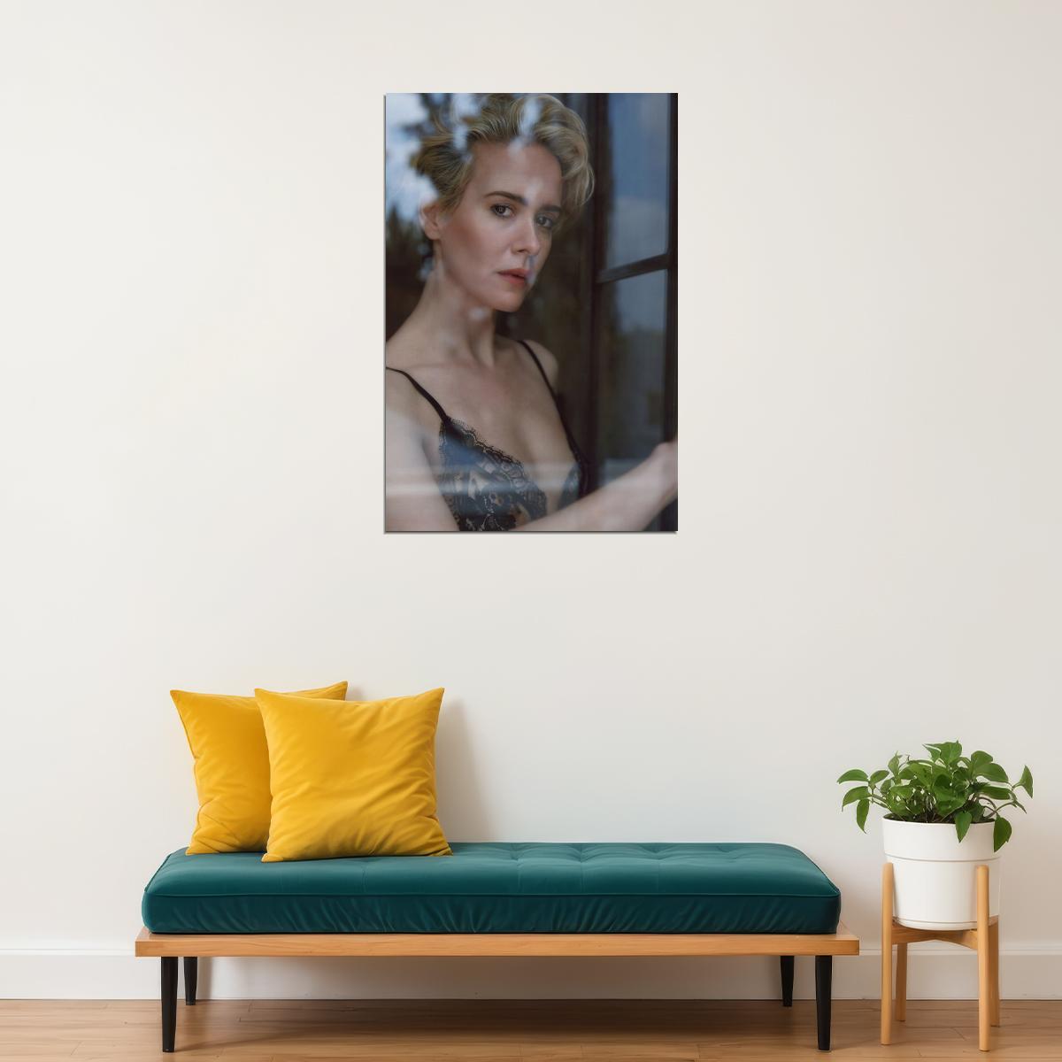 Sarah Paulson Celebrity Posters for Room Aesthetic Famous Actress Photo Print Wall Art