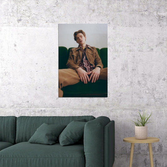Thomas Brodie-Sangster Celebrity Posters for Room Aesthetic Famous Actor Photo Print Wall Art - xonomax