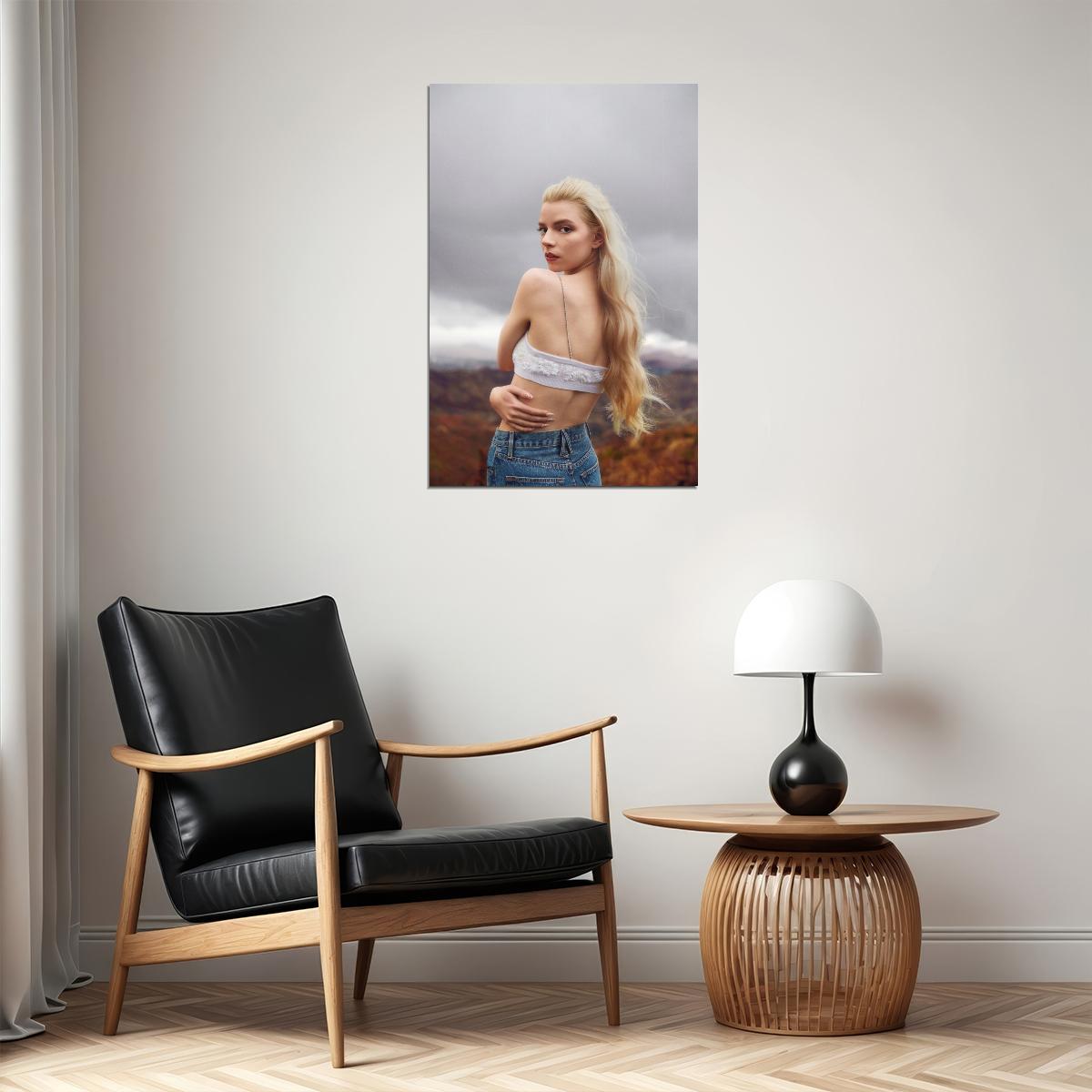 Anya Taylor Joy Celebrity Posters for Room Aesthetic Famous Actress Photo Print Wall Art - xonomax