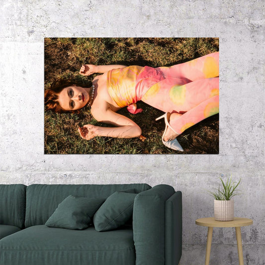 Jessica Barden Sexy Celebrity Posters for Room Aesthetic Famous Actress Photo Print Wall Art - xonomax