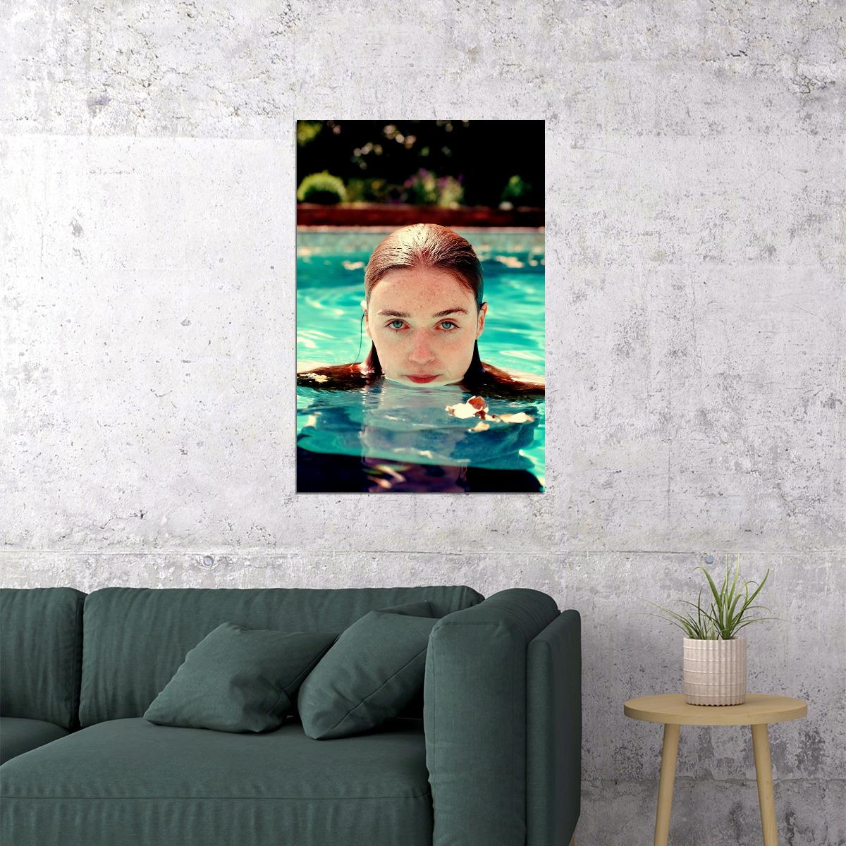 Jessica Barden Celebrity Posters for Room Aesthetic Famous Actress Photo Print Wall Art