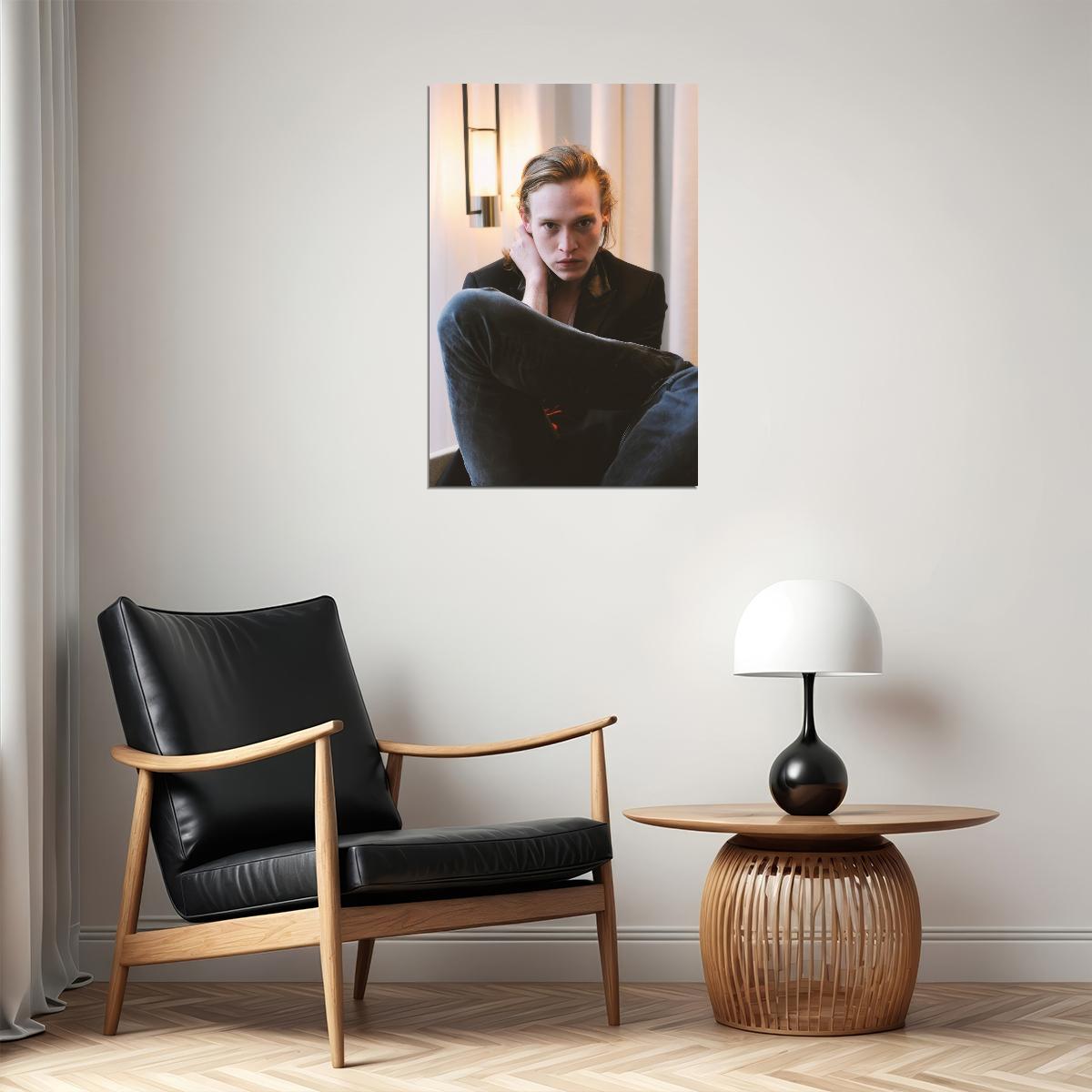 Caleb Landry Jones Celebrity Posters for Room Aesthetic Famous Actor Photo Print Wall Art - xonomax