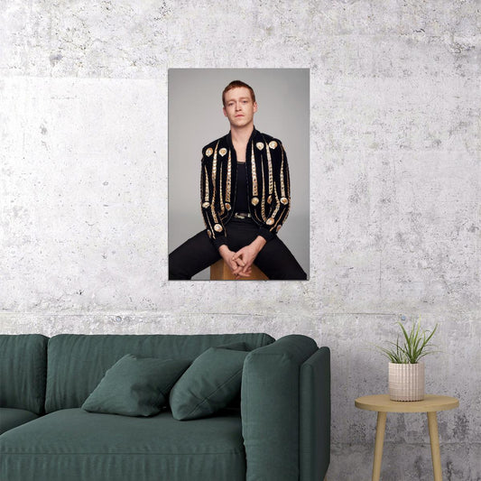 Caleb Landry Jones Celebrity Posters for Room Aesthetic Famous Actor Photo Print Wall Art - xonomax