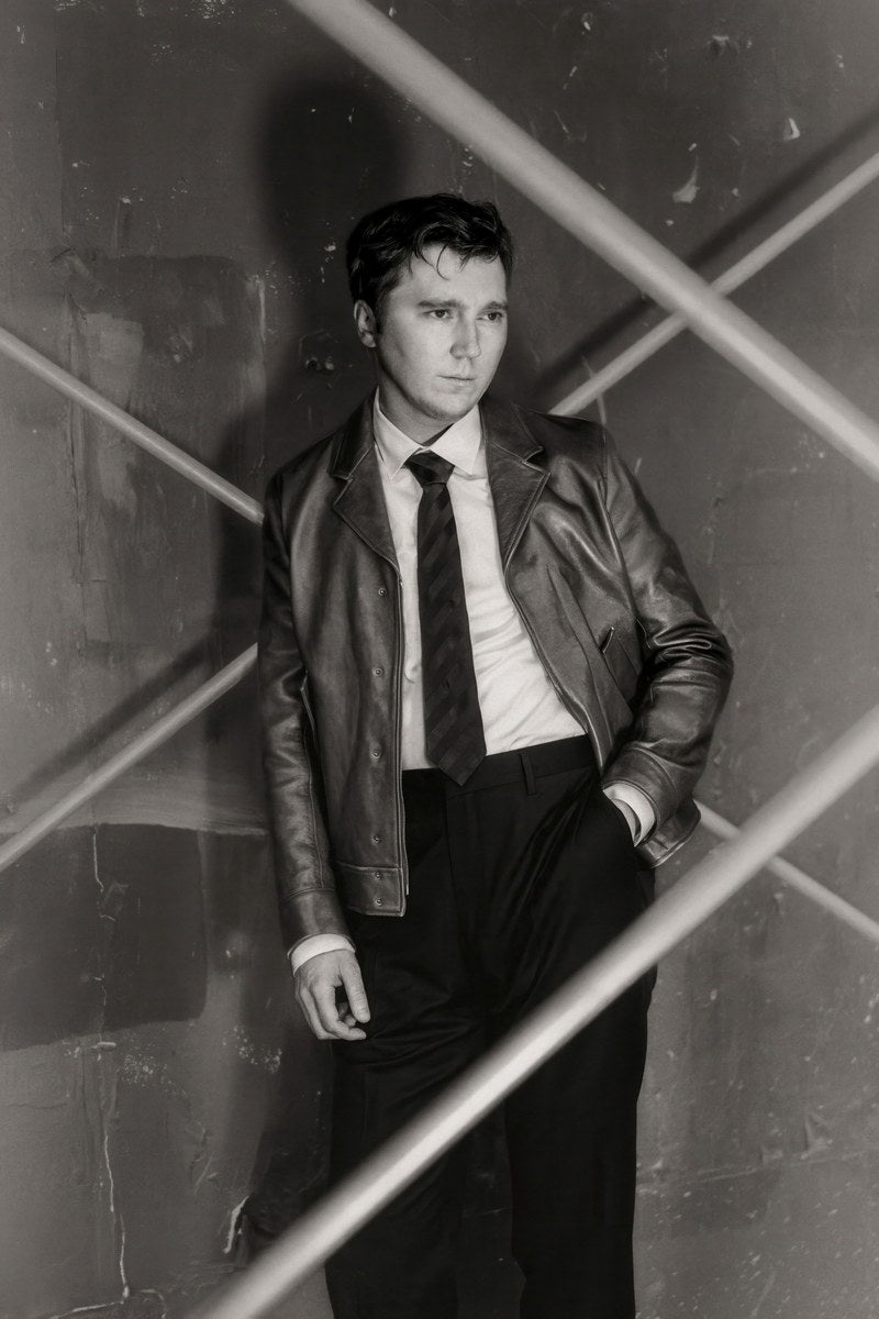 Paul Dano Celebrity Posters for Room Aesthetic Famous Actor Black and White Photo Print Wall Art - xonomax