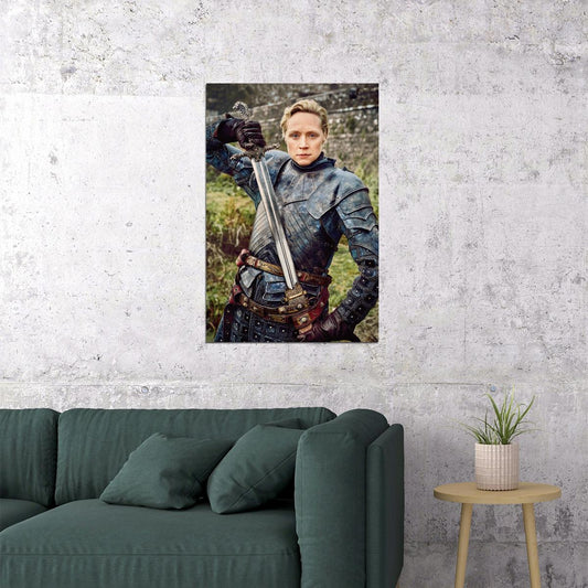 Gwendoline Christie Celebrity Posters for Room Aesthetic Famous Actress Photo Print Wall Art - xonomax