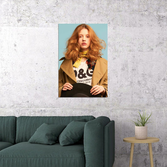 Mia Goth Celebrity Posters for Room Aesthetic Famous Actress Photo Print Wall Art - xonomax