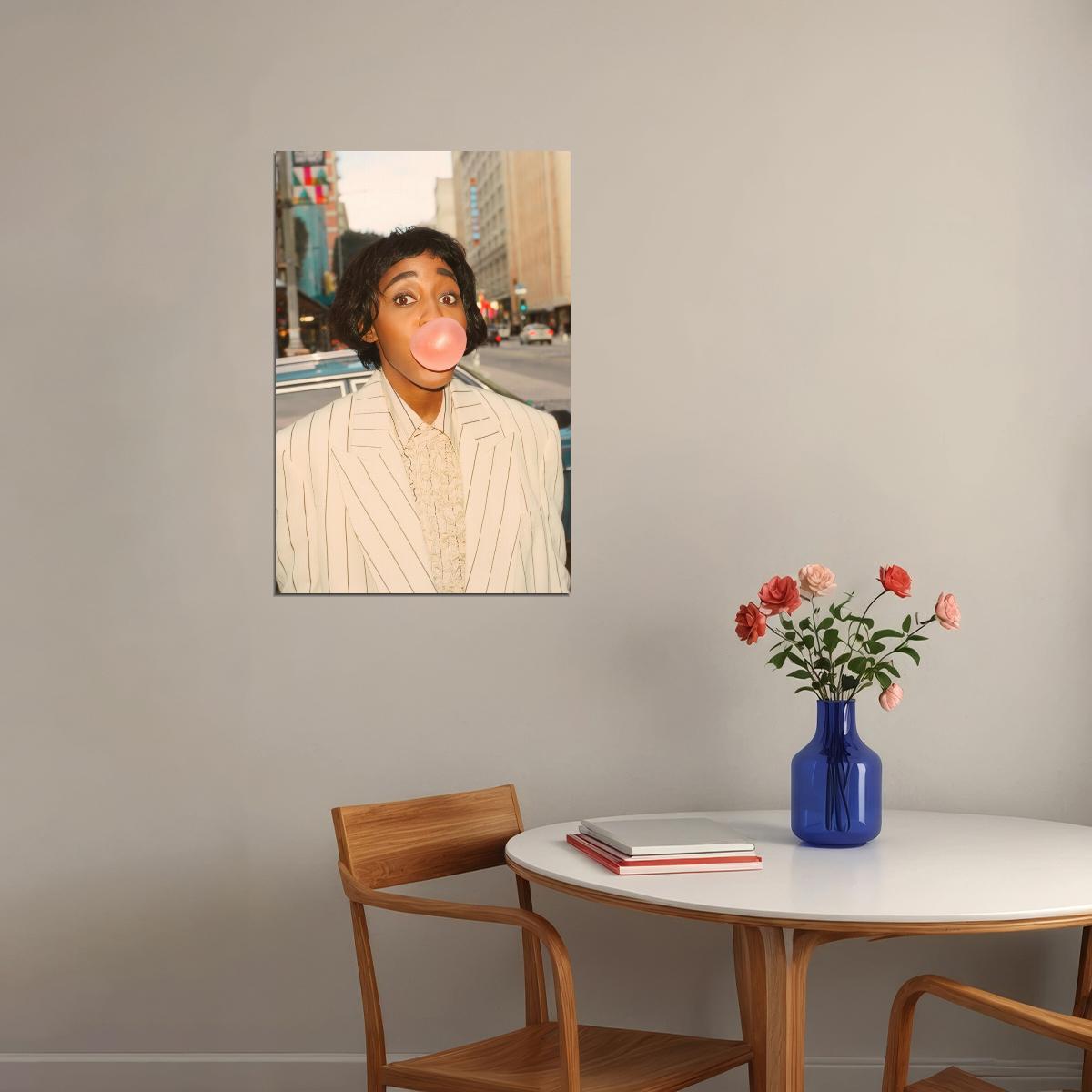 Ayo Edebiri Celebrity Posters for Room Aesthetic Famous Actress Photo Print Wall Art - xonomax