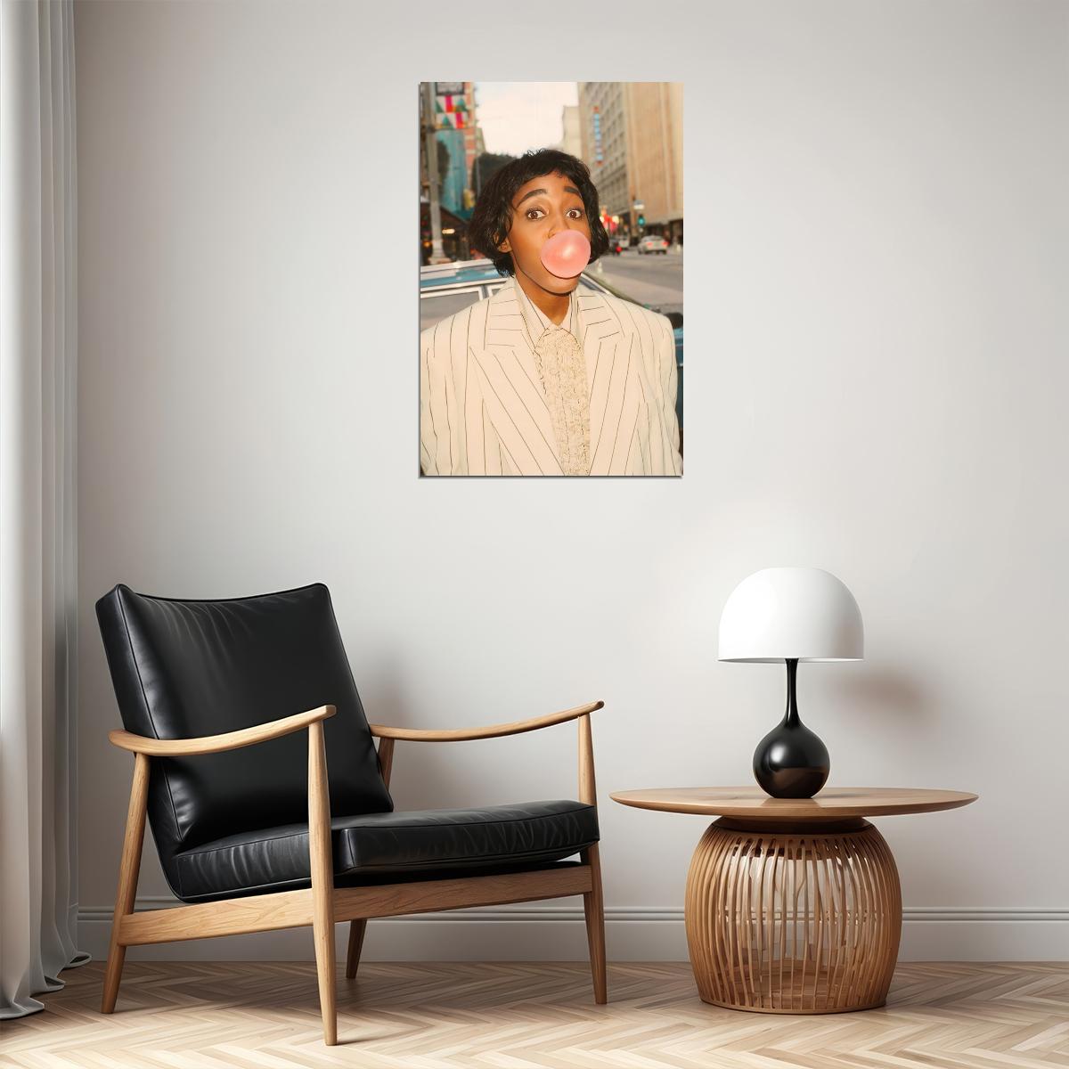 Ayo Edebiri Celebrity Posters for Room Aesthetic Famous Actress Photo Print Wall Art - xonomax