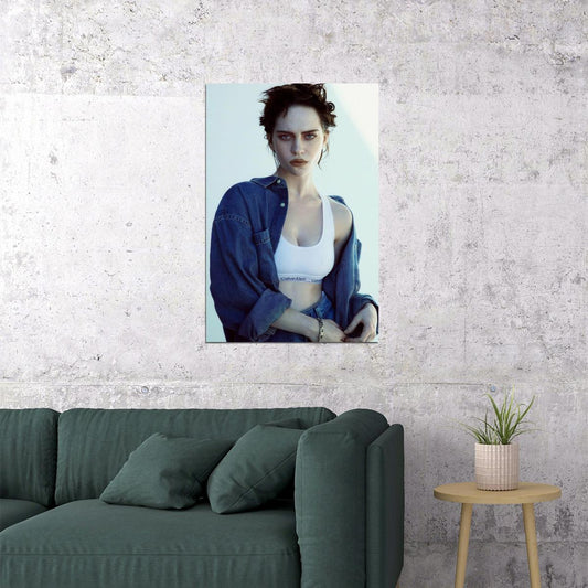 Sophie Thatcher Sexy Celebrity Posters for Room Aesthetic Famous Actress Photo Print Wall Art - xonomax