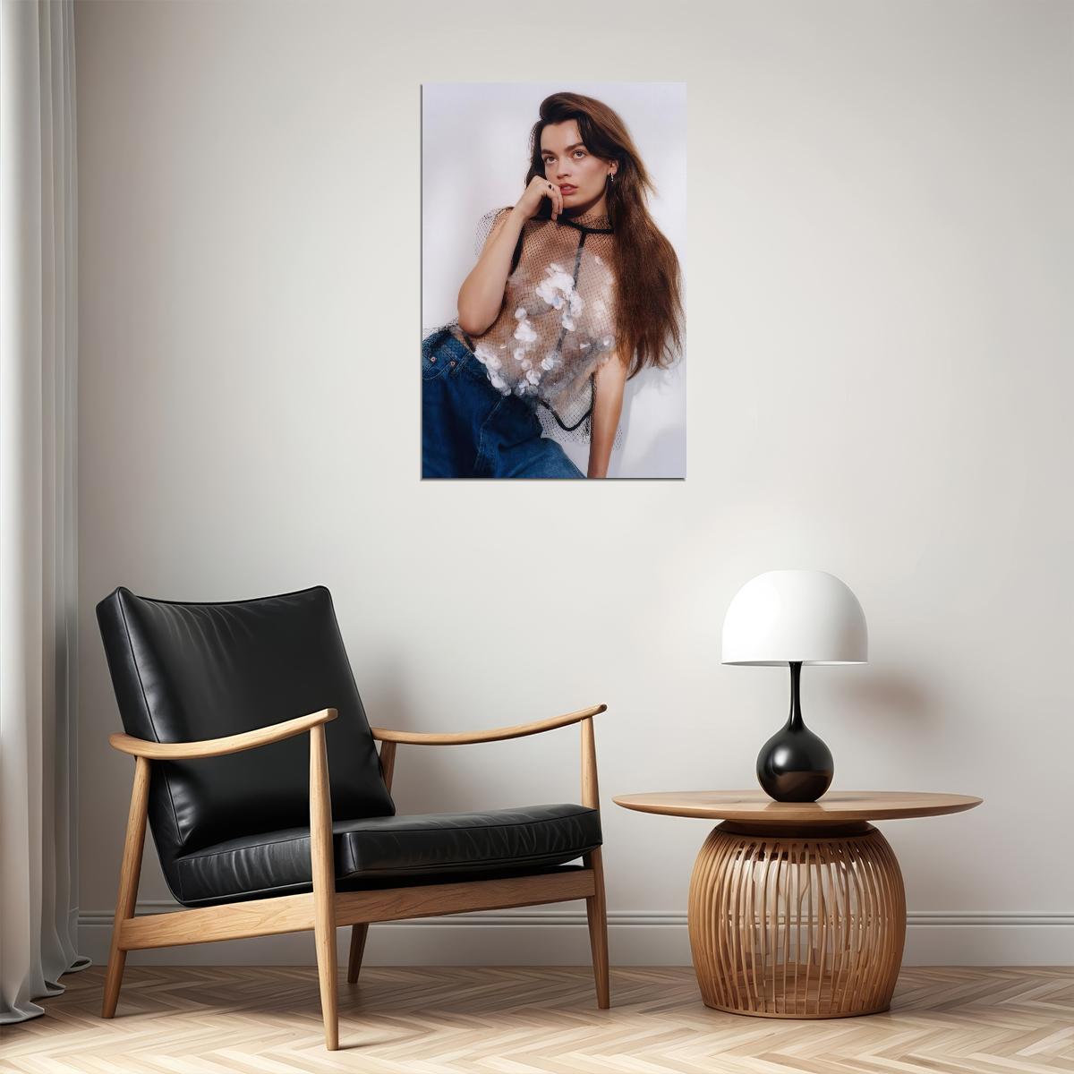 Emma Mackey Celebrity Posters for Room Aesthetic Famous Actress Photo Print Wall Art - xonomax
