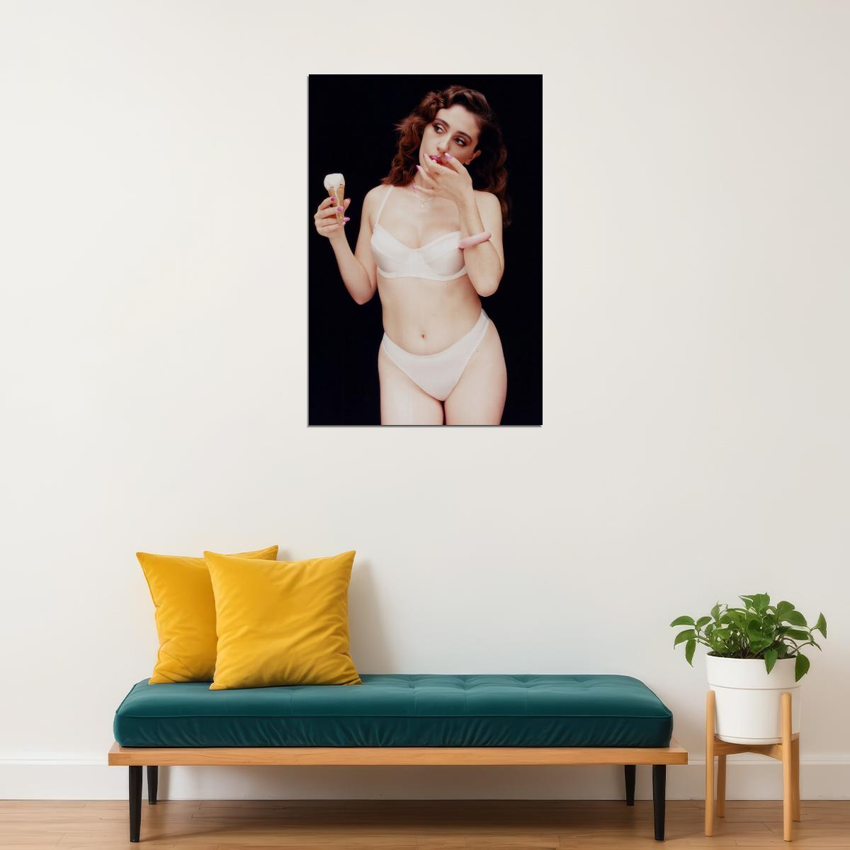 Rachel Sennott Sexy Celebrity Posters for Room Aesthetic Famous Actress Photo Print Wall Art - xonomax
