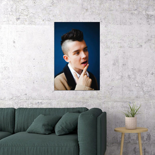 Asa Butterfield Celebrity Posters for Room Aesthetic Famous Actor Photo Print Wall Art - xonomax