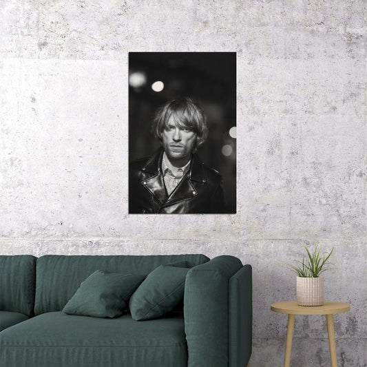 Domhnall Gleeson Celebrity Posters for Room Aesthetic Famous Actor Black and White Photo Print Wall Art - xonomax