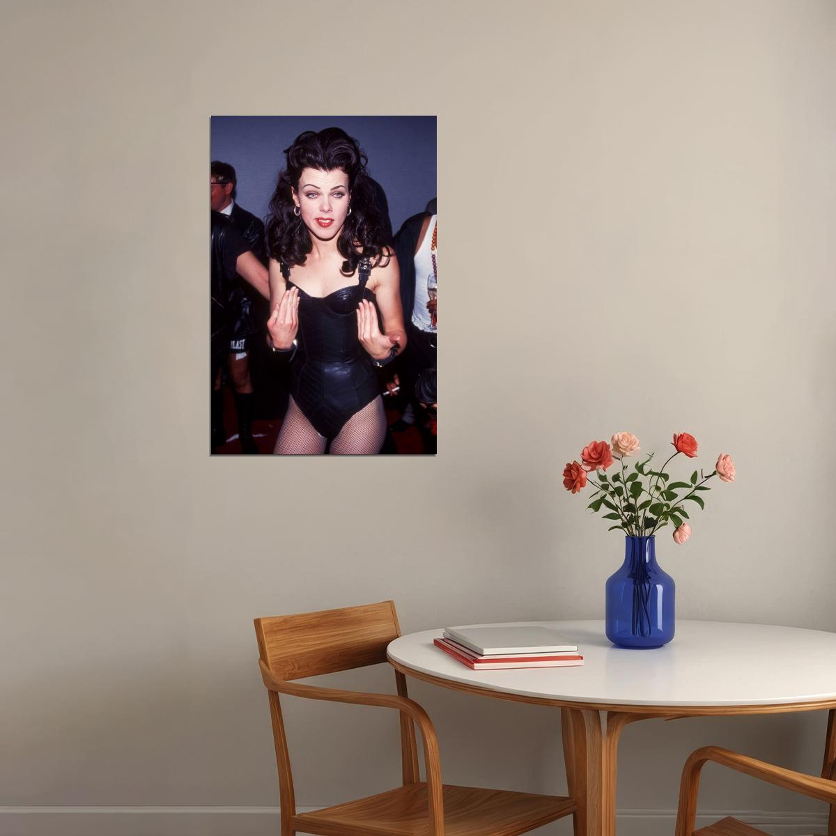 Debi Mazar Poster for Room Aesthetic Funny Celebrity Photo Print Grunge Room Decor - xonomax