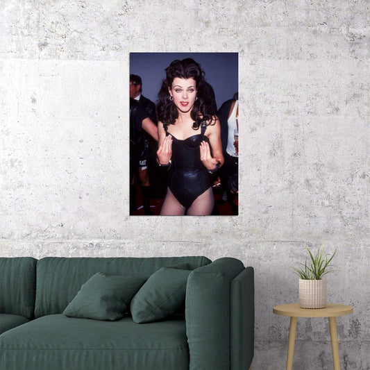 Debi Mazar Poster for Room Aesthetic Funny Celebrity Photo Print Grunge Room Decor - xonomax