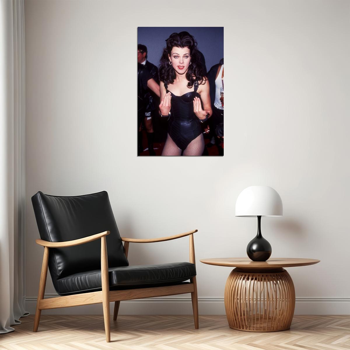 Debi Mazar Poster for Room Aesthetic Funny Celebrity Photo Print Grunge Room Decor - xonomax