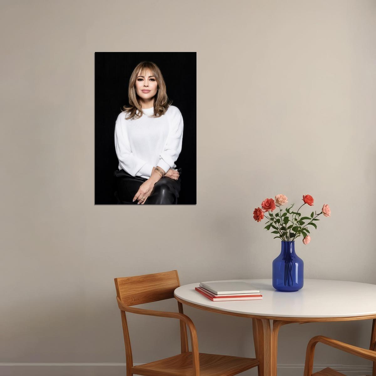 Alyssa Milano Poster for Room Aesthetic Celebrity Photo Print - xonomax