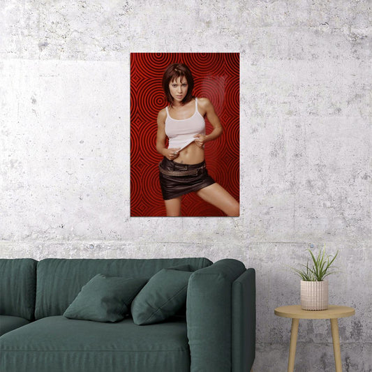 Alyssa Milano Y2k Poster for Room Aesthetic Celebrity Photo Print - xonomax