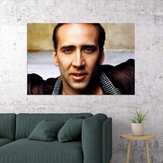 Nicolas Cage Poster for Room Aesthetic Celebrity Photo Print - xonomax