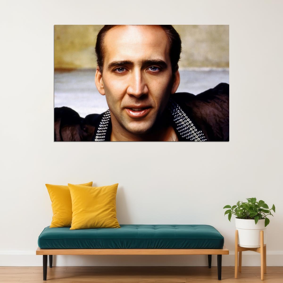 Nicolas Cage Poster for Room Aesthetic Celebrity Photo Print - xonomax