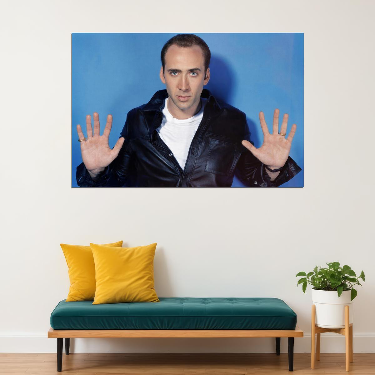 Nicolas Cage Poster for Room Aesthetic Celebrity Photo Print - xonomax