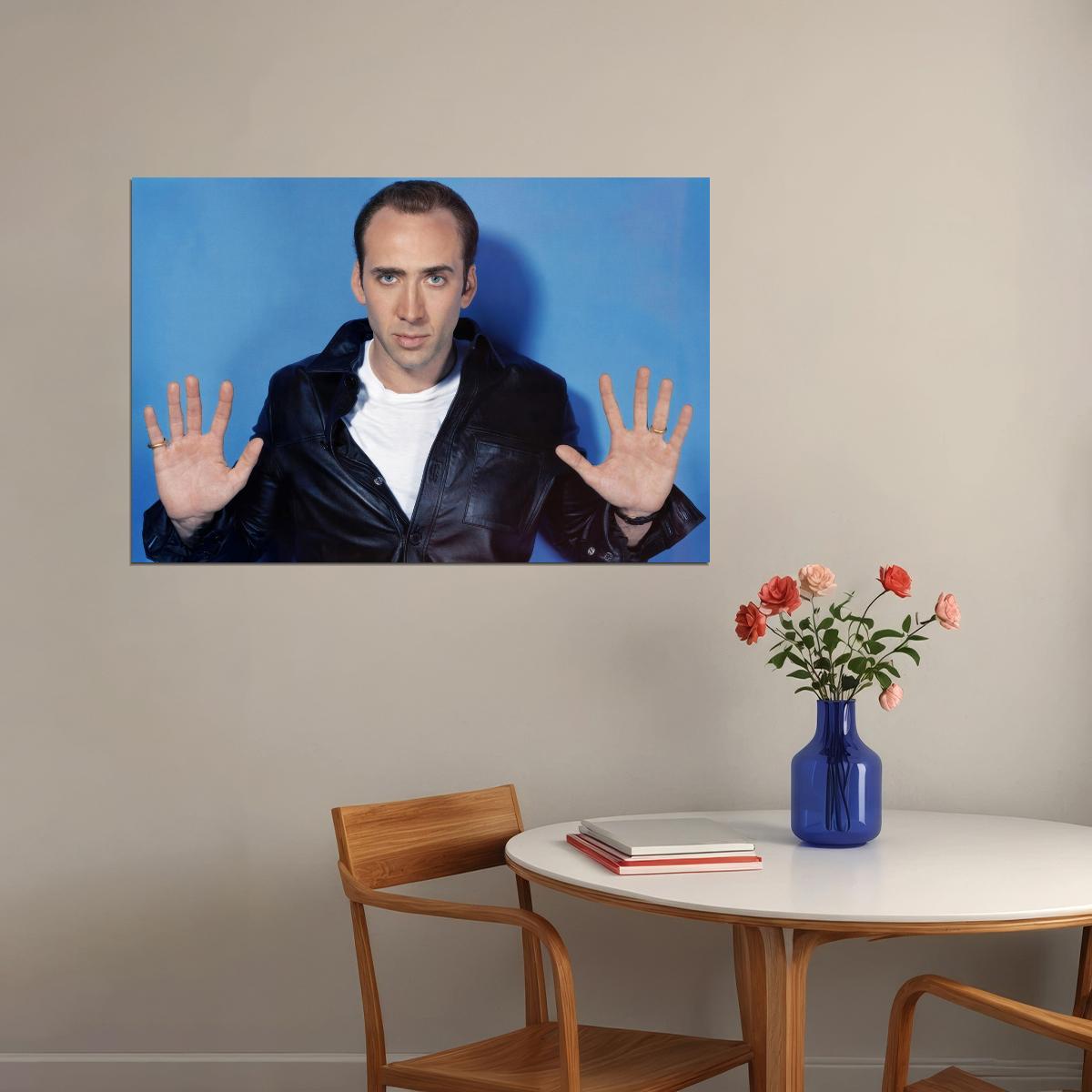 Nicolas Cage Poster for Room Aesthetic Celebrity Photo Print - xonomax