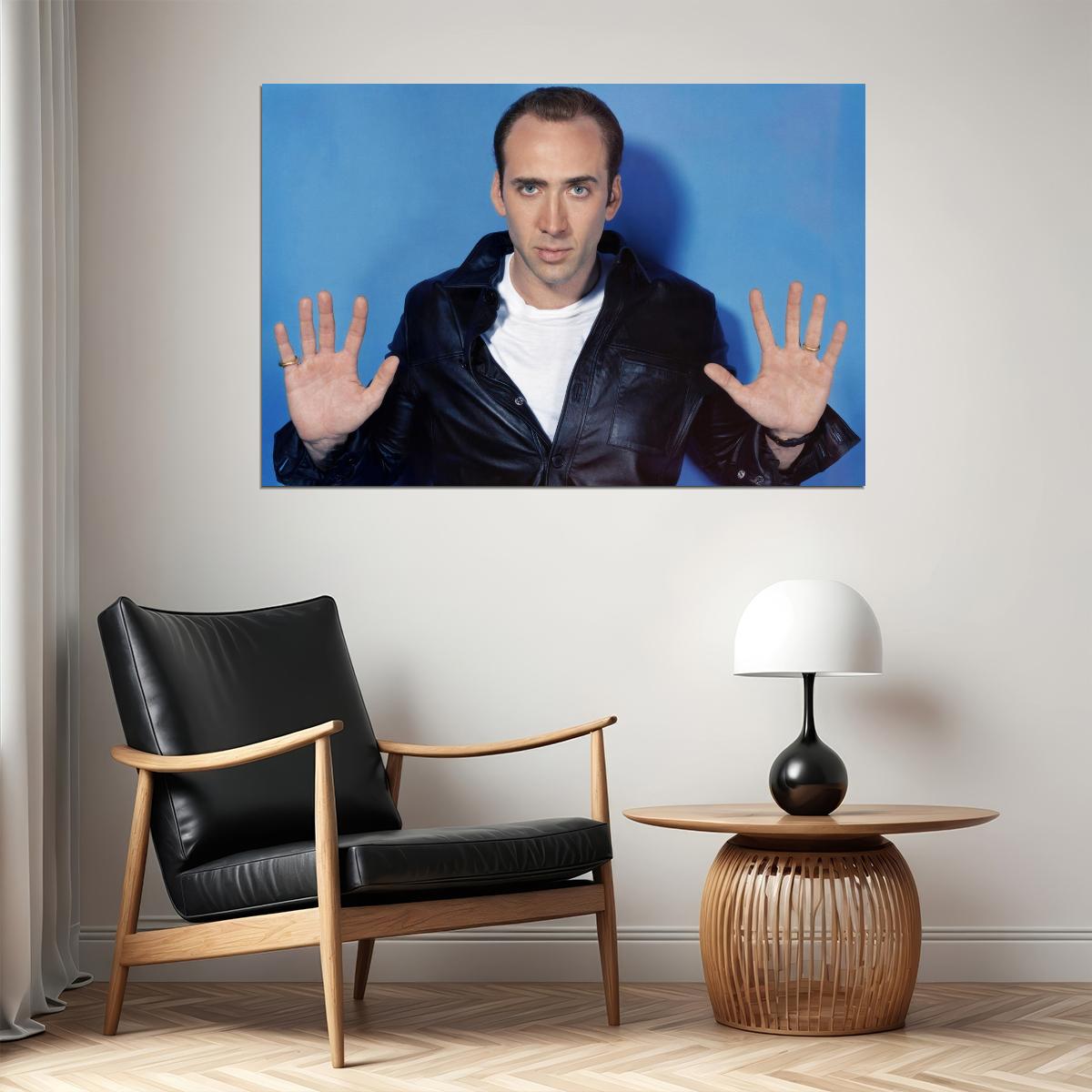 Nicolas Cage Poster for Room Aesthetic Celebrity Photo Print - xonomax