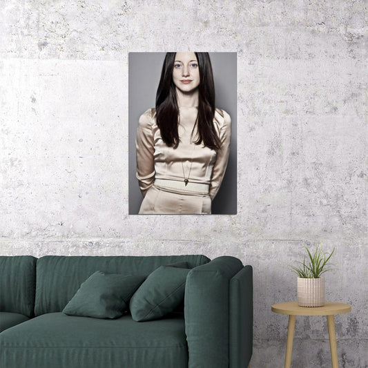 Andrea Riseborough Poster for Room Aesthetic Celebrity Photo Print - xonomax