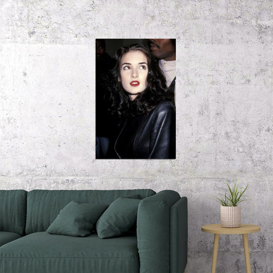Winona Ryder Young Poster for Room Aesthetic Celebrity Photo Print Grunge Room Decor - xonomax