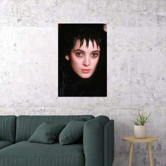 Winona Ryder Young Poster for Room Aesthetic Celebrity Photo Print Grunge Room Decor - xonomax