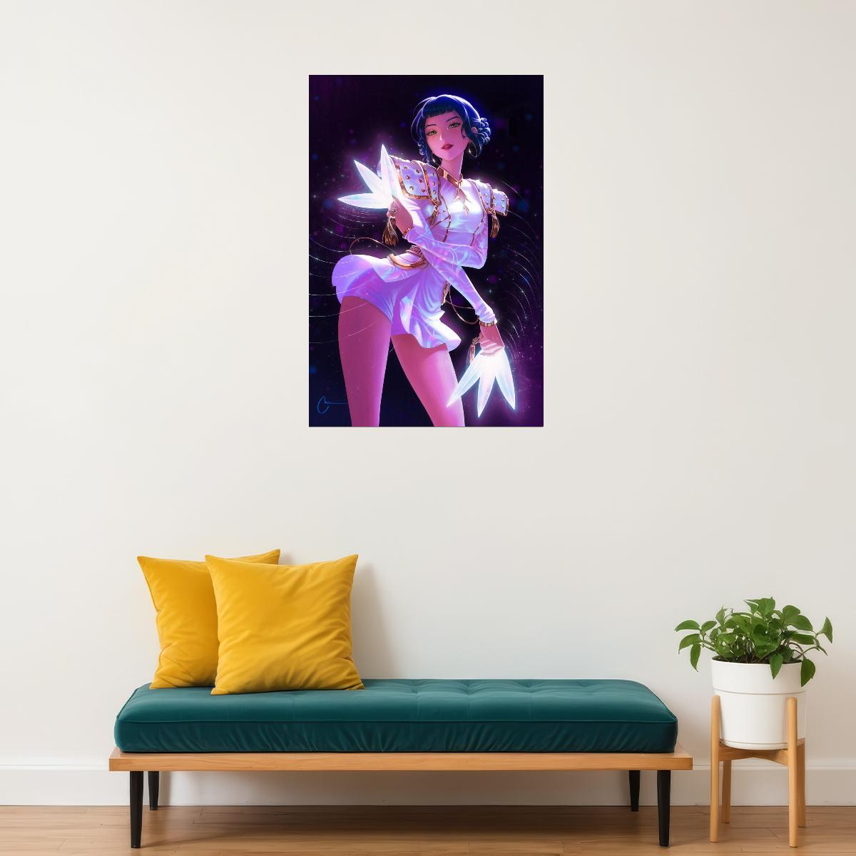 KPop Demon Hunters – Zoe Magical Art