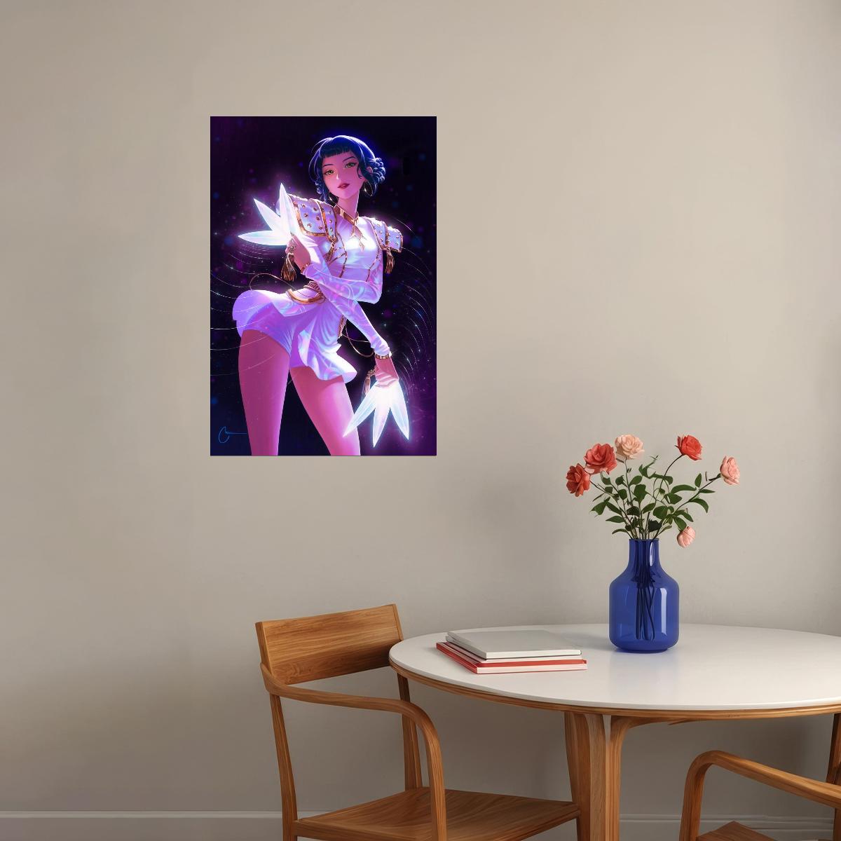 KPop Demon Hunters – Zoe Magical Art