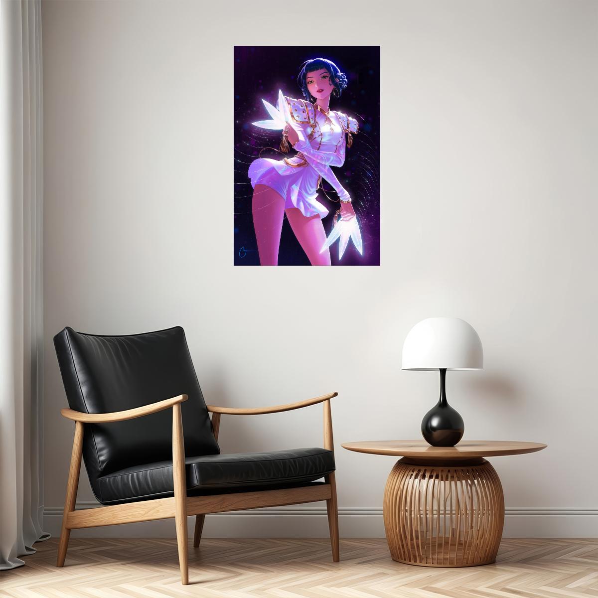 KPop Demon Hunters – Zoe Magical Art