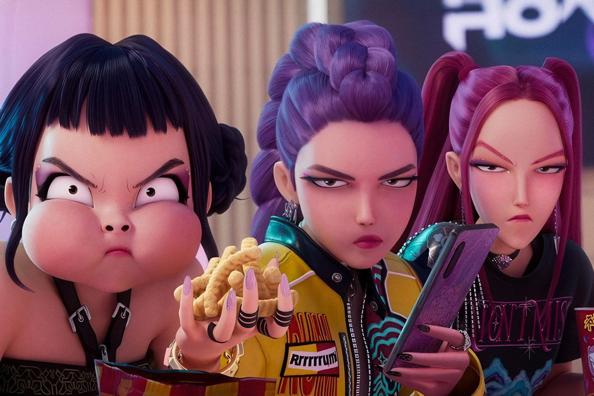 KPop Demon Hunters – Huntr/X Resolve Art
