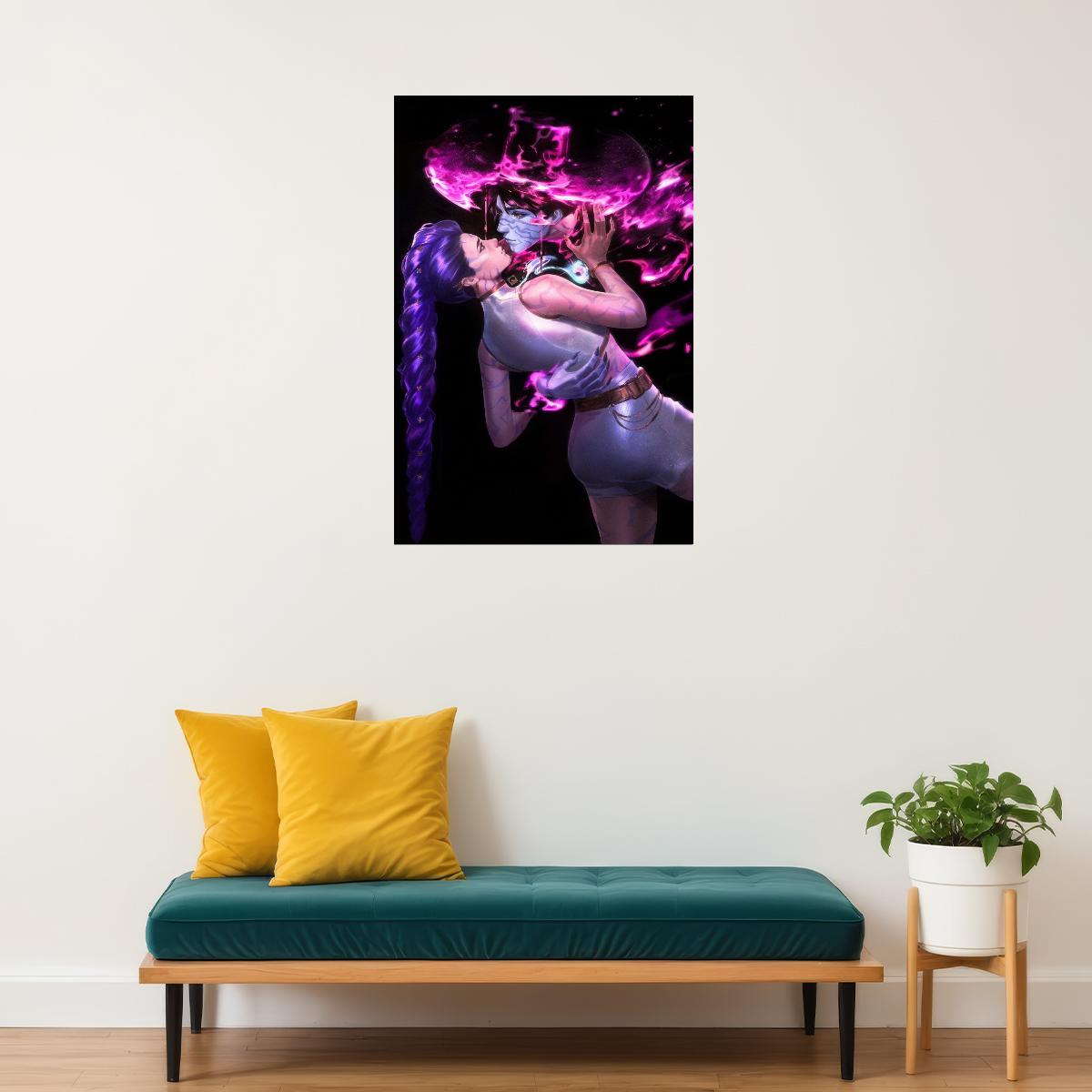 KPop Demon Hunters – Rumi & Jinu Art