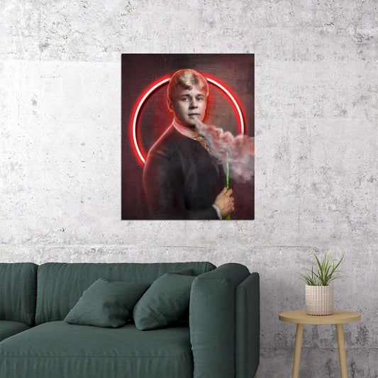 Sergey Yesenin Russian Poet Writer Poster - xonomax