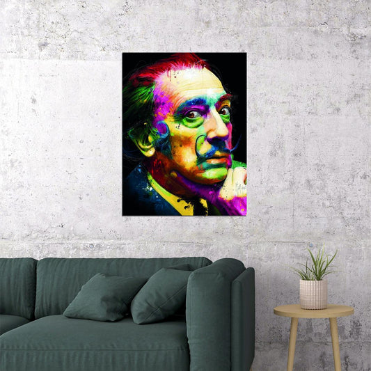 The Great Madman Salvador Dali Poster - xonomax