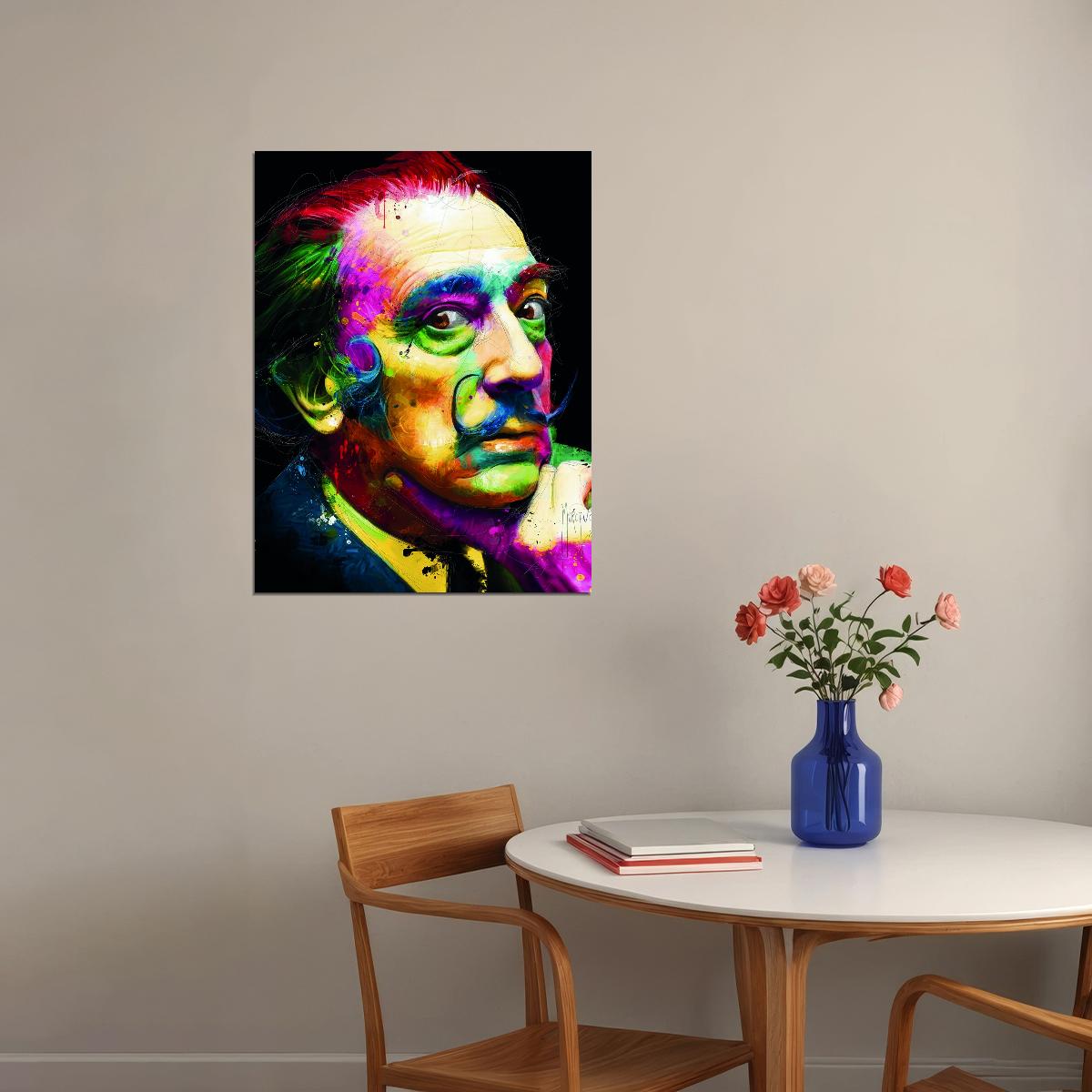 The Great Madman Salvador Dali Poster - xonomax