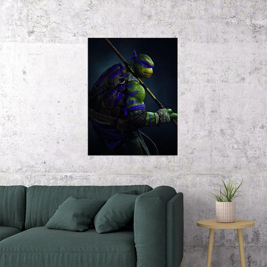 Teenage Mutant Ninja Turtles Movie Poster Raphael Iconic Hero Print - xonomax