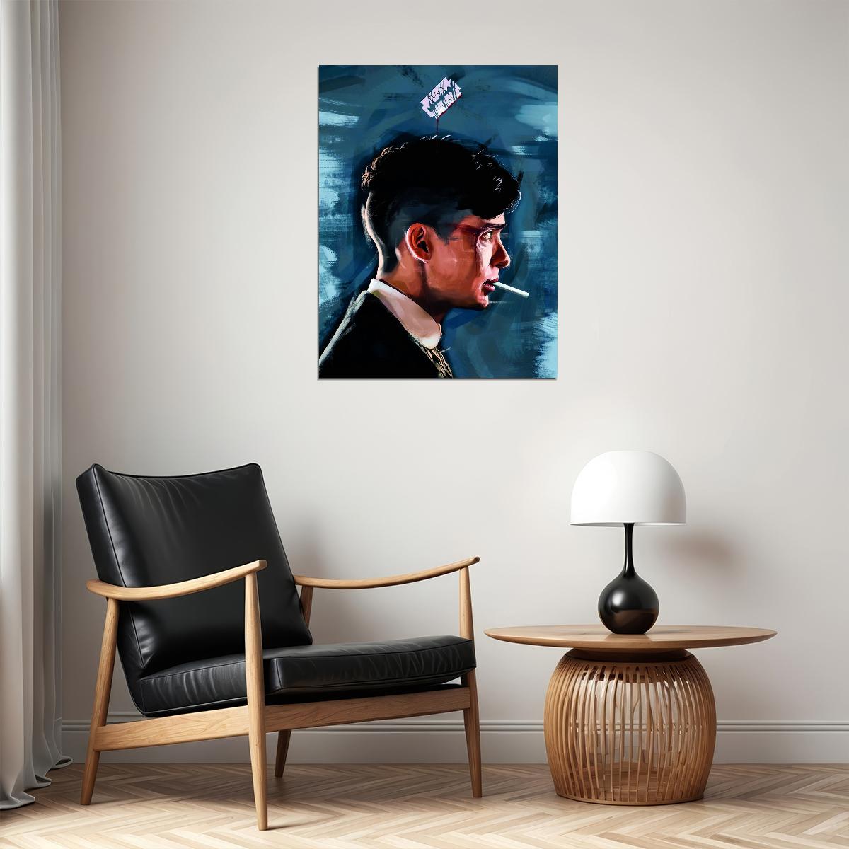 Peaky Blinders TV Series Tommy Shelby Cillian Murphy Movie Poster - xonomax