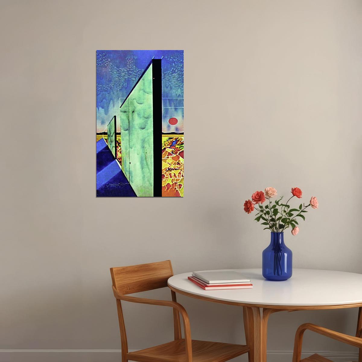 Abstract Modern Street Artwork Surrealism Poster Pop Art Poster Wall Decor Print - xonomax