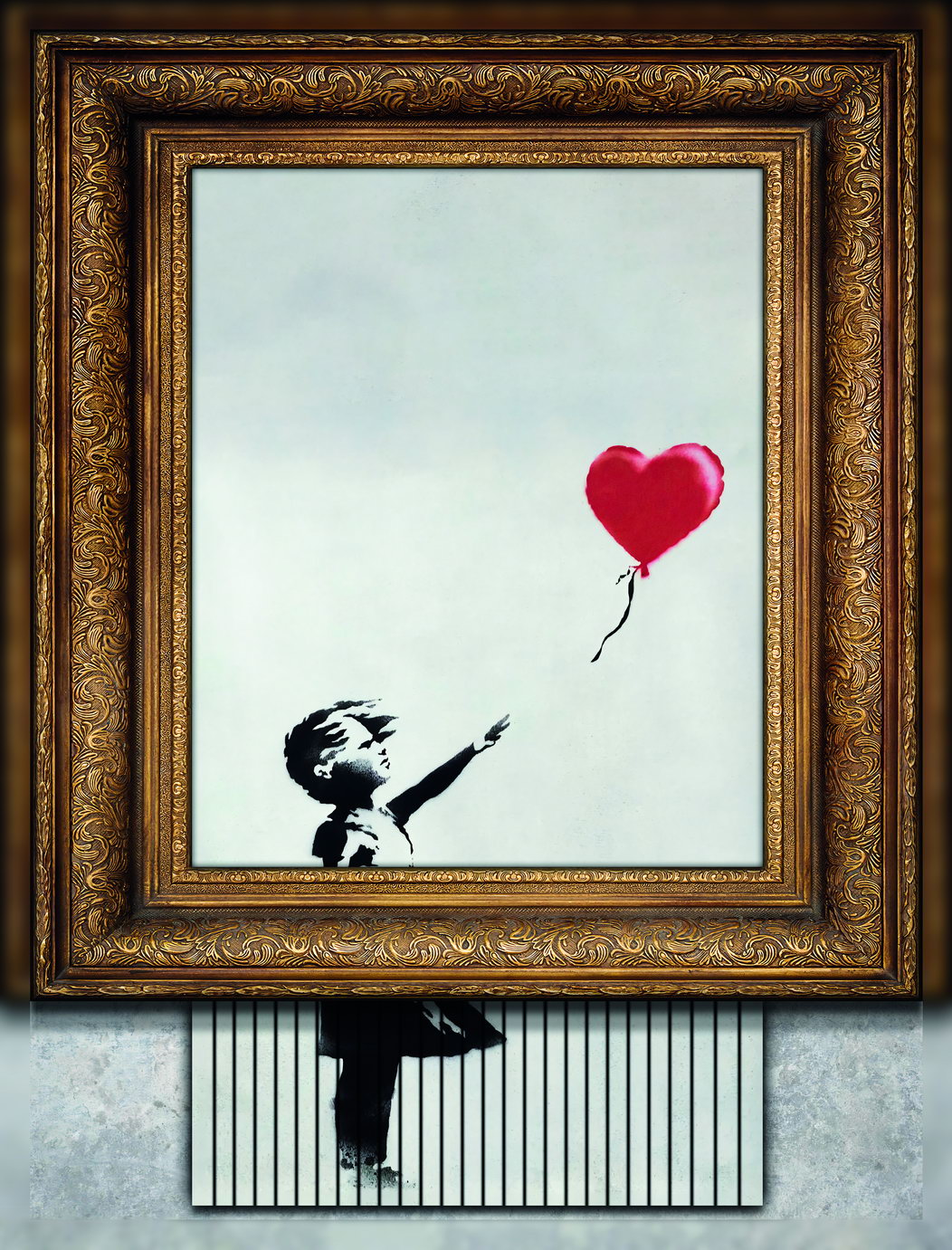 Banksy Balloon Girl Shredded Art Poster Iconic Street Art Wall Decor Modern Motivational Home Art Print - xonomax
