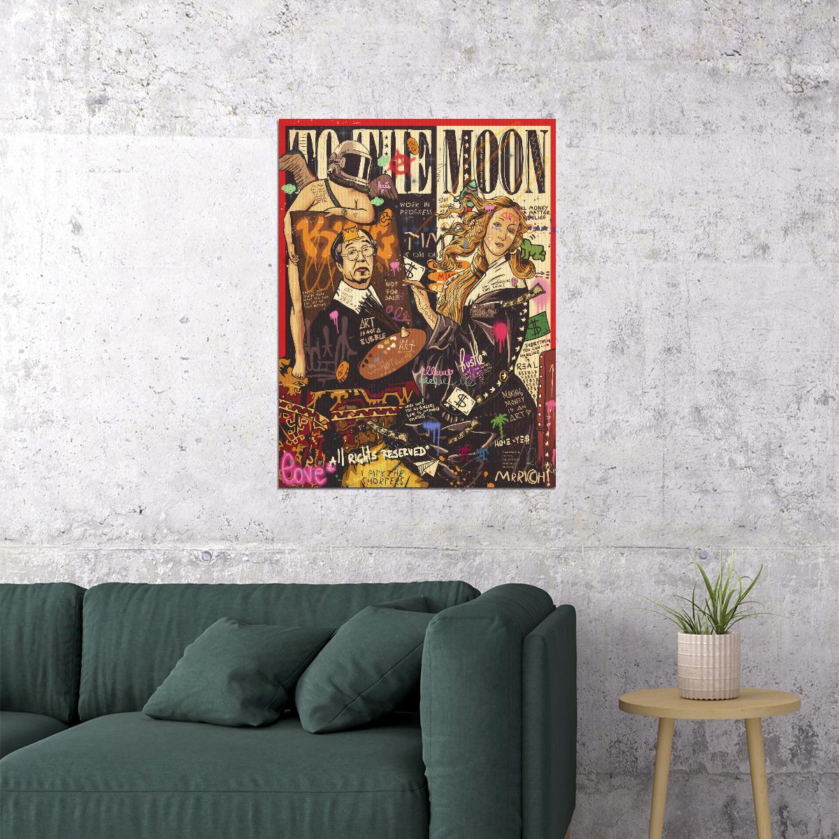 Painter Pop Art Print Modern Wall Art Street Art Painting Graffiti Art Poster - xonomax