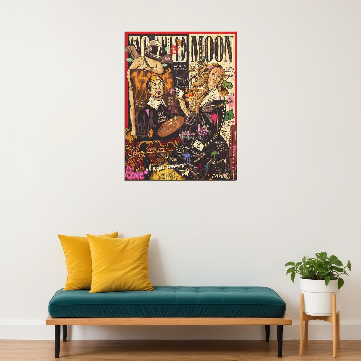 Painter Pop Art Print Modern Wall Art Street Art Painting Graffiti Art Poster - xonomax
